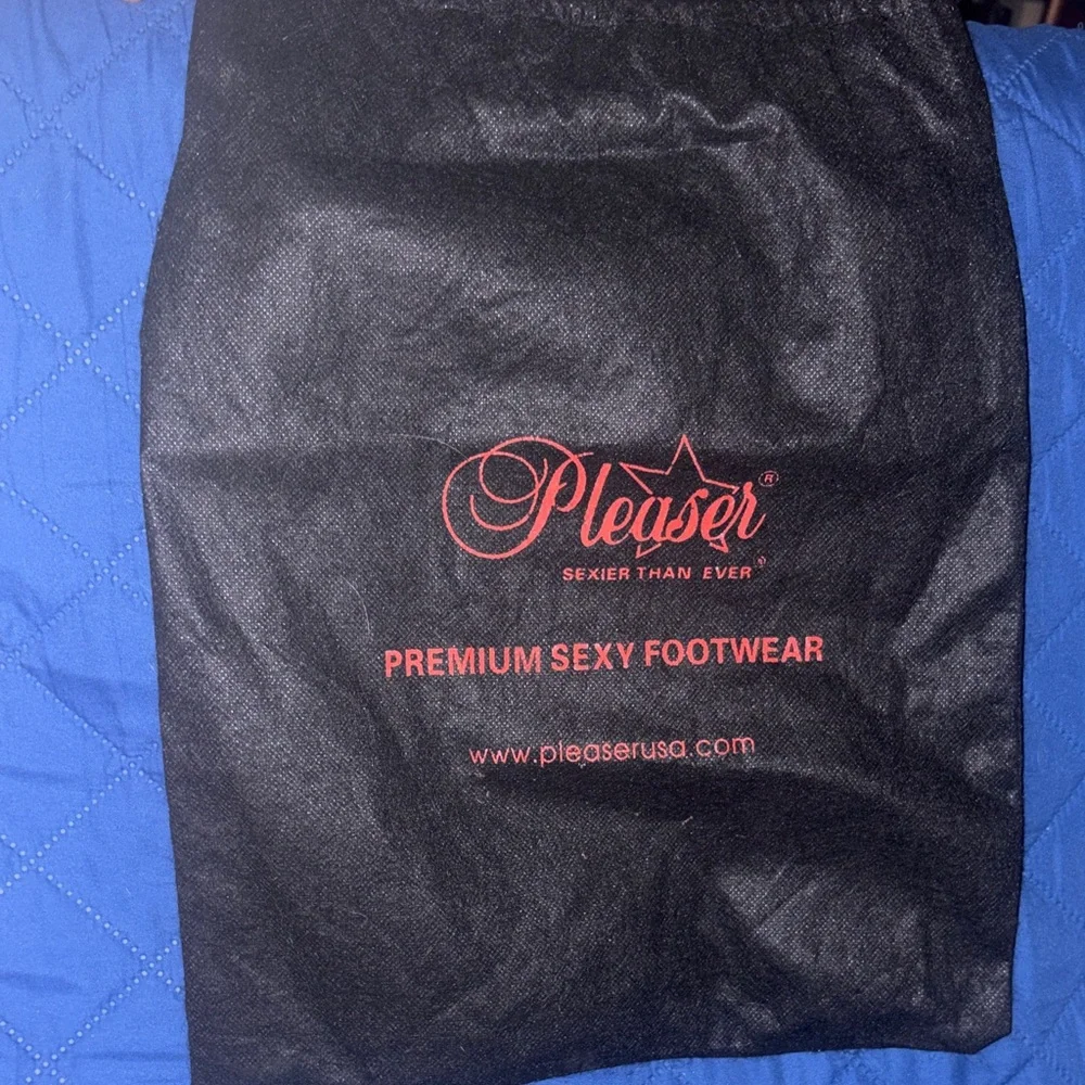 Pleaser Black Dust Bag - Picture 1 of 1